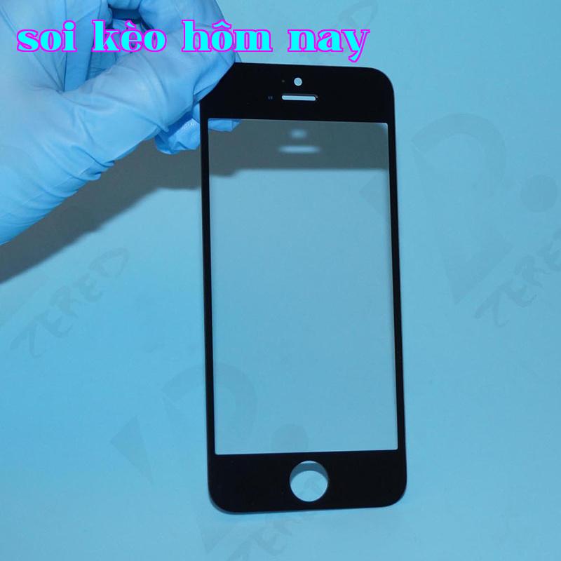 Mặt trước điện thoại-di động màu đen