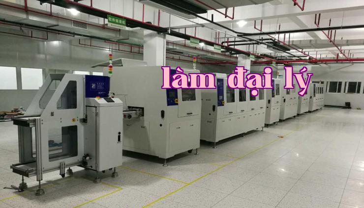 Vehicle electronic automatic assembly line