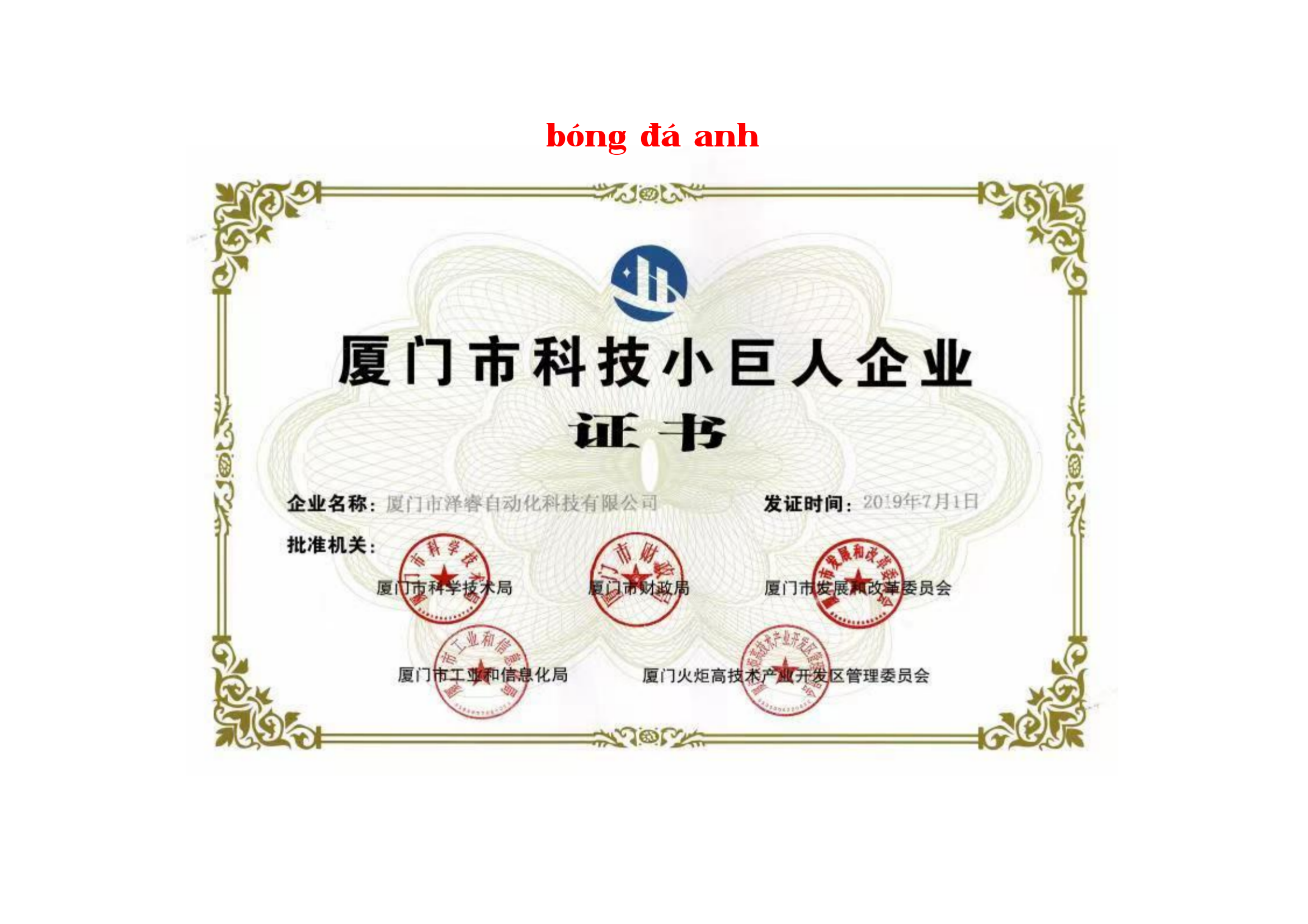 Doanh nghiệp vừa và nhỏ công nghệ thành phố Hạ Môn Doanh nghiệp vừa và nhỏ công nghệ thành phố Hạ Môn